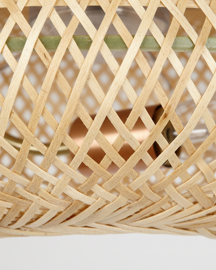 Lustre Ventilateur Bambou Invisible Silencieux - Vue 2