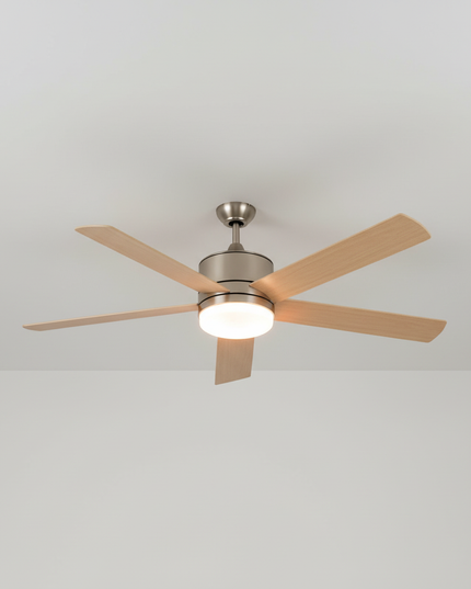 Lustre Ventilateur Bambou Invisible Silencieux - Vue 3