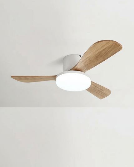 Lustre Ventilateur Bois Pales Réversibles LED DC - Model 1 / 42inch / 110 V