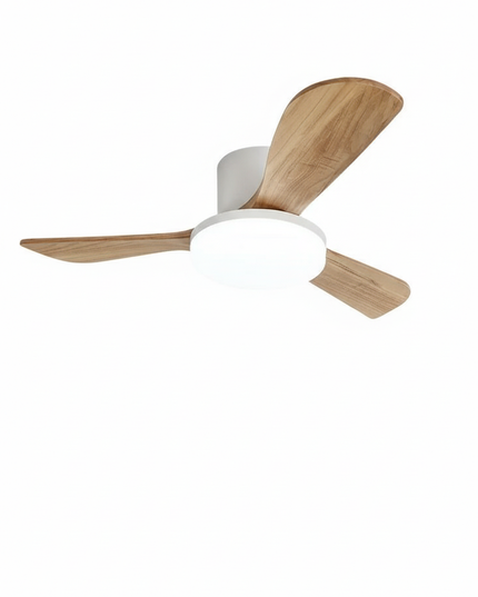 Lustre Ventilateur Bois Pales Réversibles LED DC - Model 1 / 42inch / 220 V