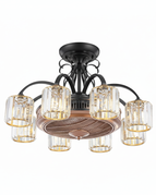 Noir & Finition Noyer / 42 pouces