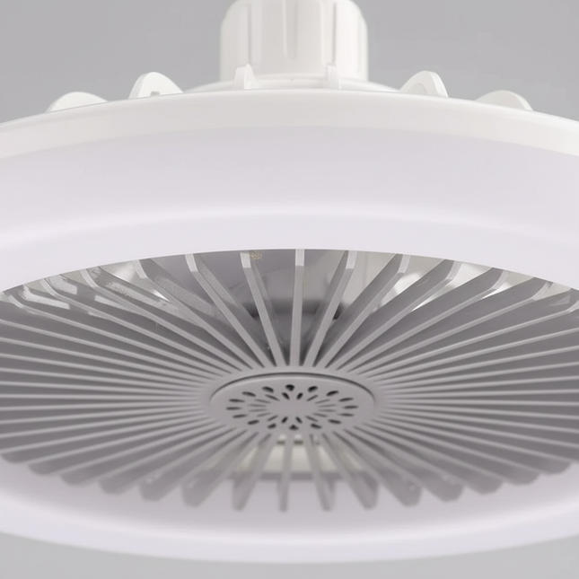 Lustre Ventilateur Douille Arômes Dimmable Orientable - Vue 2