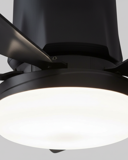 Lustre Ventilateur E27 RGB Musique Télécommande - Vue 2