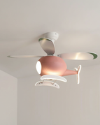 B - Noyer Ø 132 cm / radio / Lumière tricolore