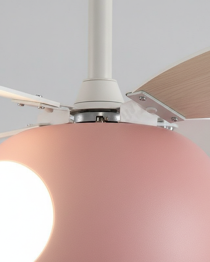 Lustre Ventilateur Hélicoptère Bleu LED Enfant - Vue 2