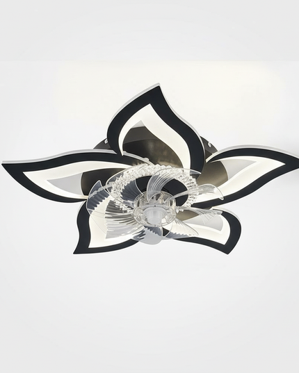 Lustre Ventilateur Intégré Dimmable Silencieux App - Vue 1