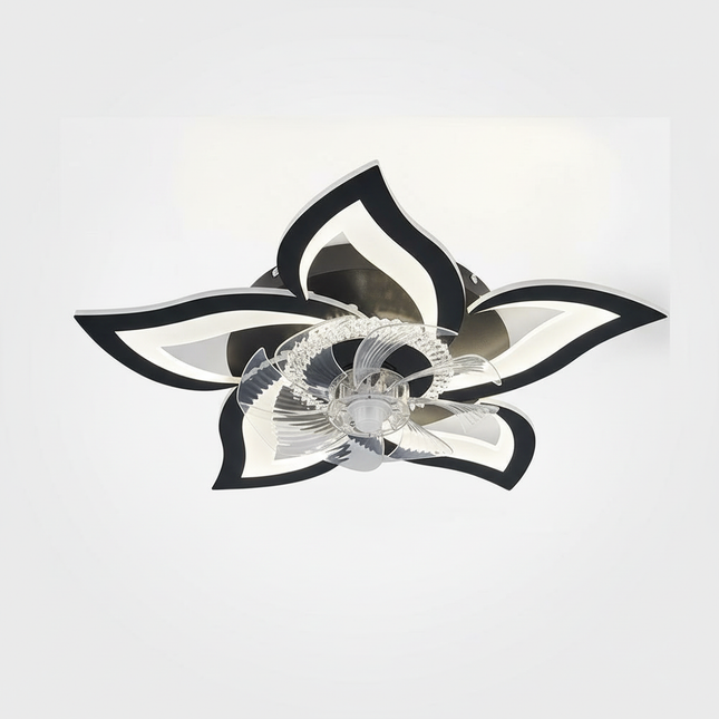 Lustre Ventilateur Intégré Dimmable Silencieux App - Vue 1