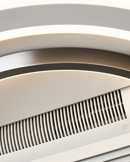 Lustre Ventilateur Invisible Blanc Télécommande - Vue 2