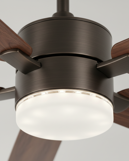 Lustre Ventilateur Invisible LED Silencieux - Vue 2