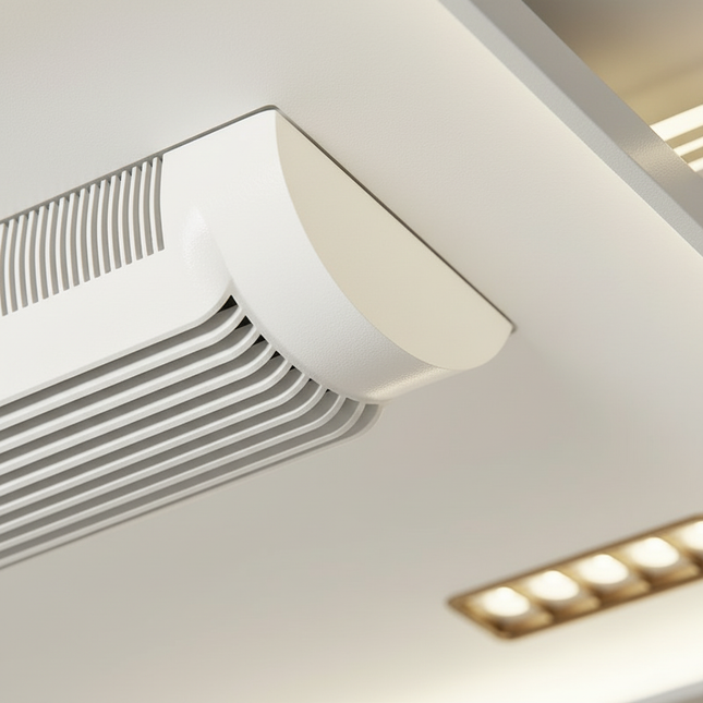 Lustre Ventilateur Invisible Silencieux LED Télécommande - Vue 2