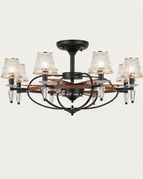 Noir & Finition Noyer / 42 pouces