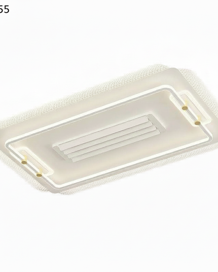 Lustre Ventilateur Rétractable Noir Dimmable - Vue 1