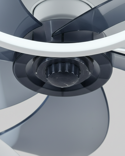 Lustre Ventilateur Rétractable Smart Scandinave - Vue 2