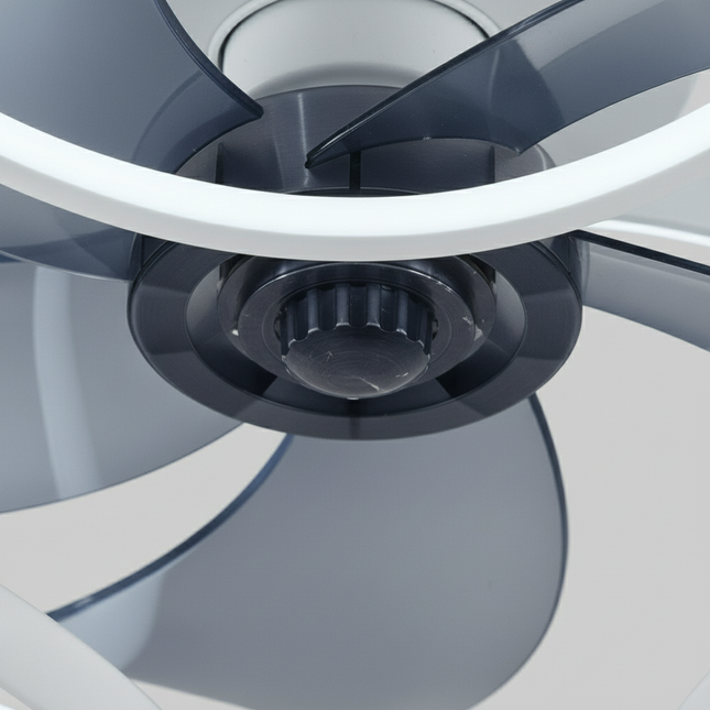 Lustre Ventilateur Rétractable Smart Scandinave - Vue 2