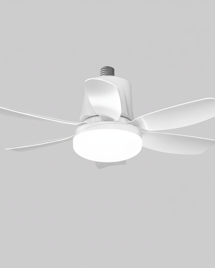 Lustre Ventilateur Rythme Musical RGB E27 - Vue 1