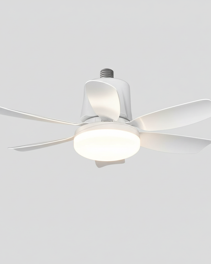 Lustre Ventilateur Rythme Musical RGB E27 - Vue 3