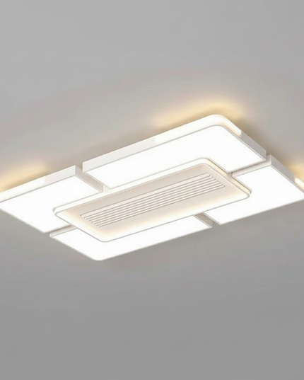 Lustre Ventilateur Sans Pales Acrylique Dimmable - Vue 1