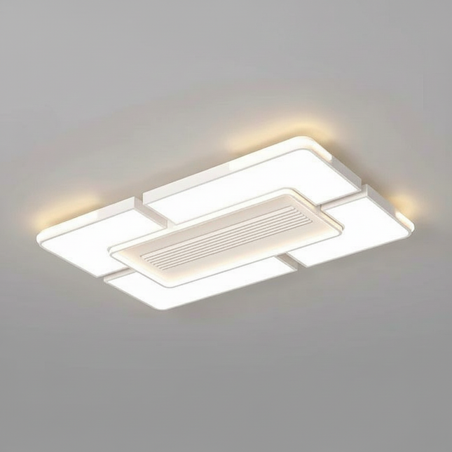 Lustre Ventilateur Sans Pales Acrylique Dimmable - Vue 1