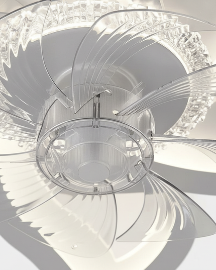 Lustre Ventilateur Sans Pales APP Blanc - Vue 2