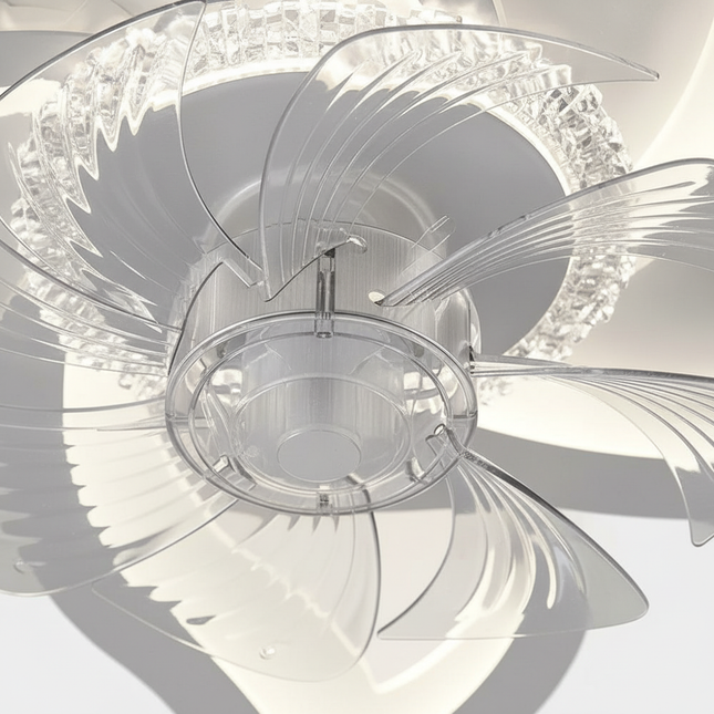 Lustre Ventilateur Sans Pales APP Blanc - Vue 2