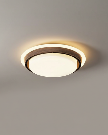 Lustre Ventilateur Sans Pales Blanc LED Moderne - 50 cm - Rond / 220 V CA