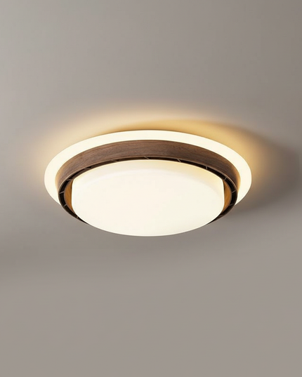 Lustre Ventilateur Sans Pales Blanc LED Moderne - Vue 1