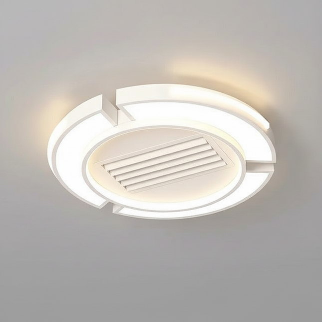 Lustre Ventilateur Sans Pales Carré LED - Vue 1