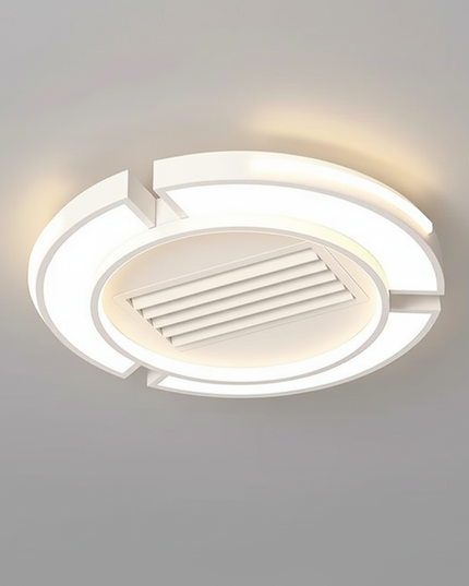 Lustre Ventilateur Sans Pales Carré LED - Vue 3