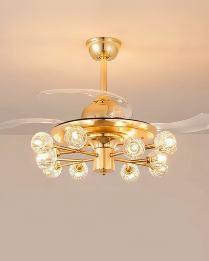 Lustre Ventilateur Sans Pales Cristal Enfant - Vue 1
