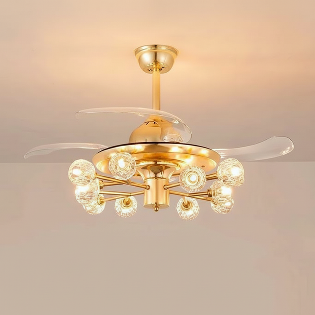 Lustre Ventilateur Sans Pales Cristal Enfant - Vue 1