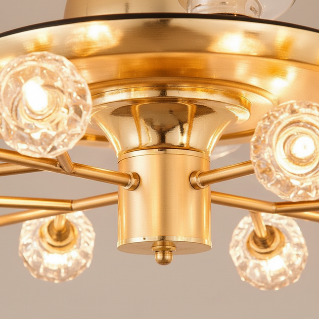 Lustre Ventilateur Sans Pales Cristal Enfant - Vue 2