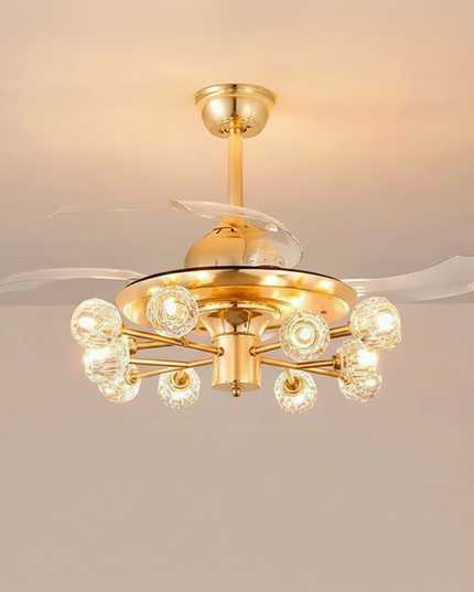 Lustre Ventilateur Sans Pales Cristal Enfant - Vue 3