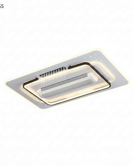 Lustre Ventilateur Sans Pales LED Télécommande - Vue 1