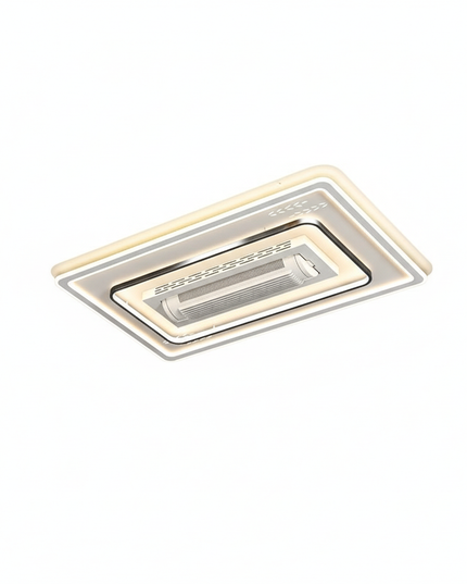 Lustre Ventilateur Sans Pales LED Télécommande - Vue 1