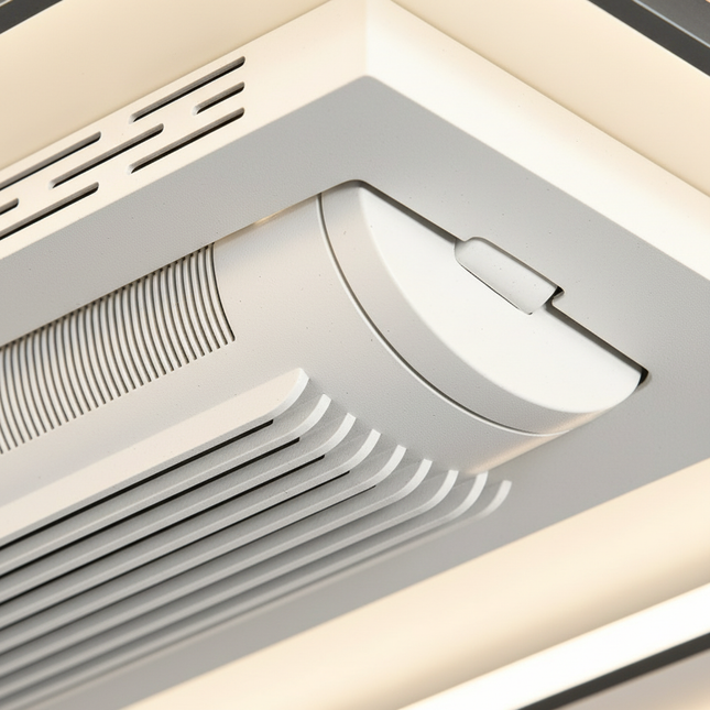 Lustre Ventilateur Sans Pales LED Télécommande - Vue 2