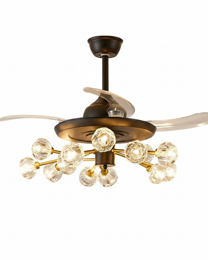 Lustre Ventilateur Sans Pales Moderne Enfants Télécommande - Vue 1