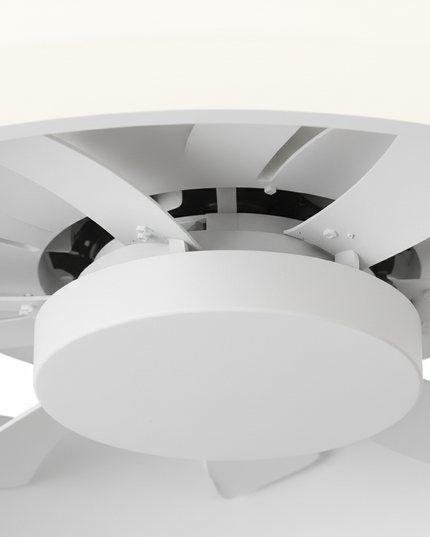 Lustre Ventilateur Sans Pales Noyer 6 Vitesses - Vue 2