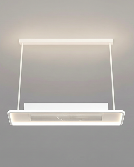 Lustre Ventilateur Sans Pales Rond Télécommande - Vue 1