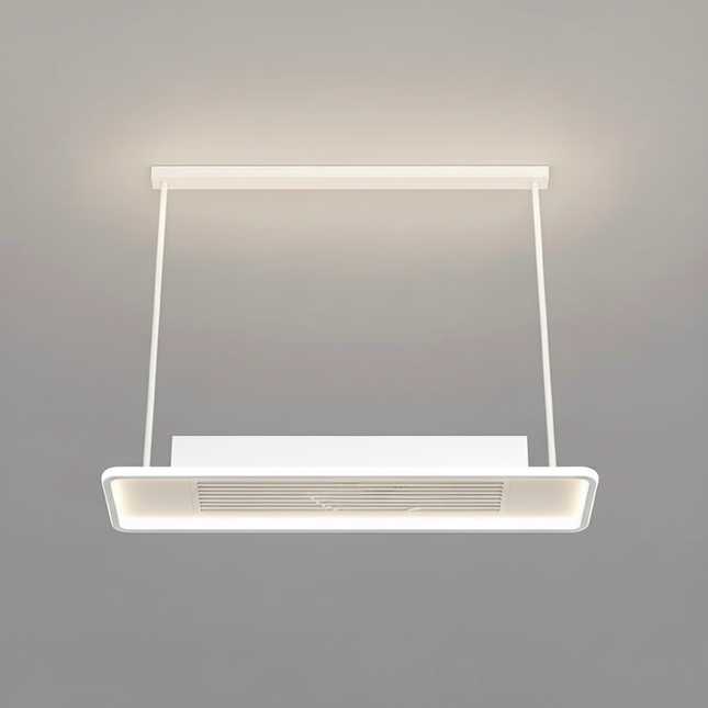 Lustre Ventilateur Sans Pales Rond Télécommande - Vue 1