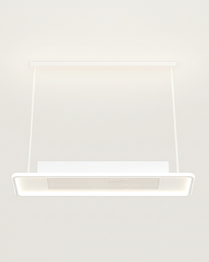 Lustre Ventilateur Sans Pales Rond Télécommande - Vue 3